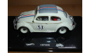 Volkswagen Beetle Herbie #53 1963 Herbie The Love Bug Mattel Hot Wheels Elite BC107, масштабная модель, 1:43, 1/43