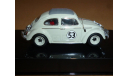 Volkswagen Beetle Herbie #53 1963 Herbie The Love Bug Mattel Hot Wheels Elite BC107, масштабная модель, 1:43, 1/43