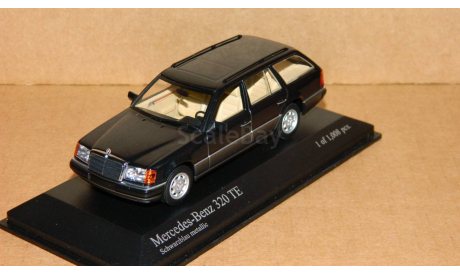 Mercedes-Benz 320TE S124 Black Metallic 1990 Minichamps 400037011, масштабная модель, 1:43, 1/43