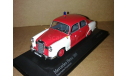 Mercedes-Benz 180 1956 W120 Feuerwehr Frankfurt Minichamps 430033190, масштабная модель, 1:43, 1/43