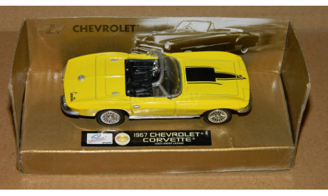 Chevrolet Corvette C2 1967 NewRay, масштабная модель, New-Ray