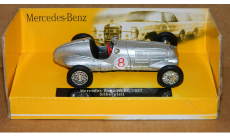 Mercedes-Benz W125 Silberpfeil 1937 NewRay, масштабная модель, 1:43, 1/43, New-Ray