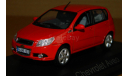 Chevrolet Aveo 2008 (T-255) red Norev 900010, масштабная модель, 1:43, 1/43