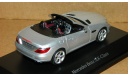 Mercedes-Benz SLK-class 2011 R172 Silver Schuco B66960509, масштабная модель, scale43