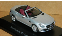 Mercedes-Benz SLK-class 2011 R172 Silver Schuco B66960509, масштабная модель, scale43