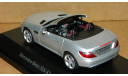 Mercedes-Benz SLK-class 2011 R172 Silver Schuco B66960509, масштабная модель, 1:43, 1/43