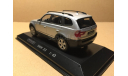 BMW X3 E83 2003 Silver Welly 80067, масштабная модель, 1:43, 1/43