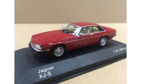 Jaguar XJS Dark Red 1975 WhiteBox WB288, масштабная модель, 1:43, 1/43