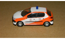 Peugeot 206 Belgium Fire Dept Cararama 1/72, масштабная модель, 1:72, Bauer/Cararama/Hongwell