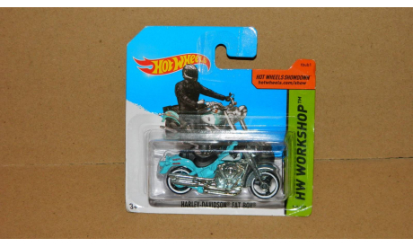 Harley-Davidson Fat Boy HotWheels, масштабная модель, 1:43, 1/43, Hot Wheels