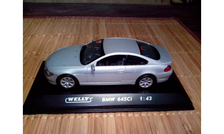 BMW 645 Ci (E63) 2003 Welly, масштабная модель, 1:43, 1/43