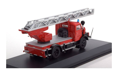 IFA S4000 DL FIRE BRIGADE (пожарная лестница) 1962 / IXO / TRF013, масштабная модель, 1:43, 1/43