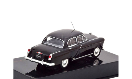 ГАЗ-21 «Волга» 1960 (2 серия) Чёрная IXO 1:43 КГБ GAZ VOLGA M21 KGB CLC311N, масштабная модель, IXO Road (серии MOC, CLC), scale43