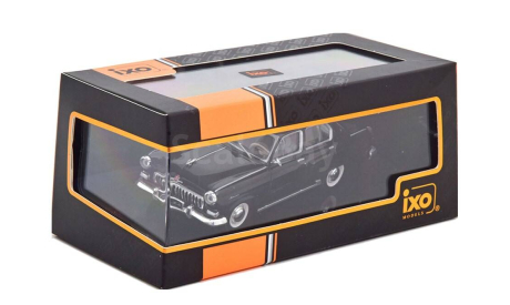 ГАЗ-21 «Волга» 1960 (2 серия) Чёрная IXO 1:43 КГБ GAZ VOLGA M21 KGB CLC311N, масштабная модель, IXO Road (серии MOC, CLC), scale43