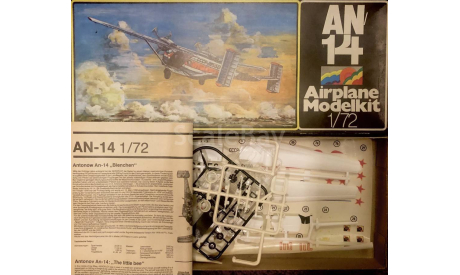 1:72 Модель самолёта Ан-14 ’Пчёлка’ / AN-14 VEB Plasticart,  ГДР, сборные модели авиации, scale72, Antonov