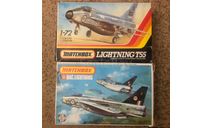 1:72 / Matchbox / Сборные модели PK-126 LIGHTNING T55 и PK-114 BAC LIGHTNING F6/F.2A / МОЖНО ПО-ОТДЕЛЬНОСТИ, сборные модели авиации, Самолёт, scale72