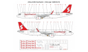 Декаль Airbus A321 Southwind 1-144, фототравление, декали, краски, материалы, scale144