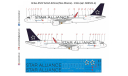 Декаль Airbus A321 Turkish Airlines Star Alliance 1-144, фототравление, декали, краски, материалы, Звезда, scale144