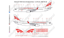 Декаль Boeing 737-800 Georgian AIrways 1-144, фототравление, декали, краски, материалы, scale144