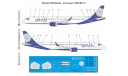 Декаль Embraer 195 Belavia 1-144, фототравление, декали, краски, материалы, scale144