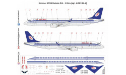 Декаль Embraer E195 Belavia 1-144