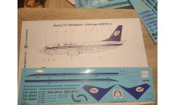 Декаль Boeing 737-500 Belavia Old 1-144