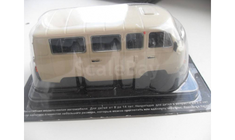 УАЗ-452В. Автолегенды СССР. DeAgostini 1/43, масштабная модель, scale43