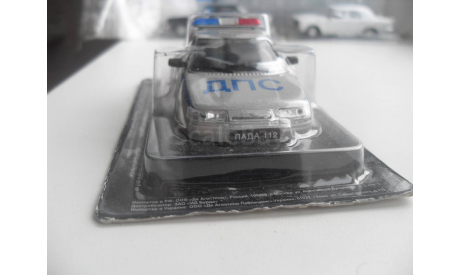 ВАЗ-2112 ДПС. Автомобиль на службе. DeAgostini 1/43, масштабная модель, 1:43