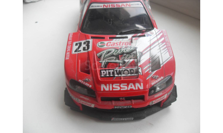 NISSAN Skyline R34J GTR. AUTOart 1/18, масштабная модель, scale18