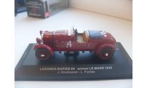 LAGONDA RAPIDE #4 LE MANS 1935. IXO 1/43, масштабная модель, IXO Le-Mans (серии LM, LMM, LMC, GTM), scale43