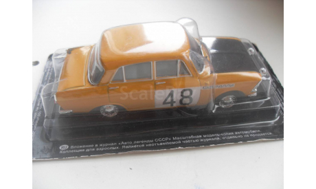 ИЖ-412 ралли Авто легенды СССР. DeAgostini 1/43, масштабная модель, scale43