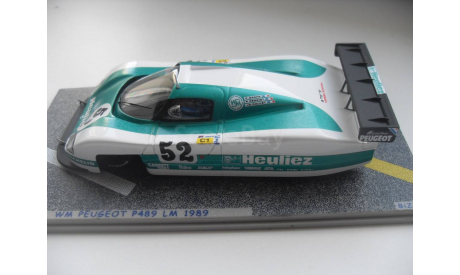 PEUGEOT P489 WM  LM 1989. BIZARRE 1/43, масштабная модель, scale43