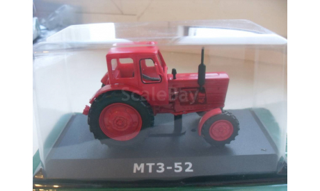 МТЗ-52. Hachette 1/43, масштабная модель трактора, scale43