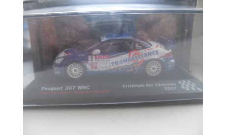 PEUGEOT 307 WRC 2007. IXO/ALTAYA 1/43, масштабная модель, scale43