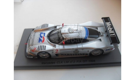 MERCEDES CLK  #2   FIA GT LM 1998. Spark 1/43, масштабная модель, scale43, Mercedes-Benz