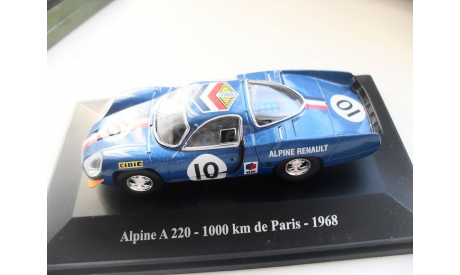 ALPINE A220 - 1000km de Paris - 1968. ELIGOR 1/43, масштабная модель, Alpina, 1:43