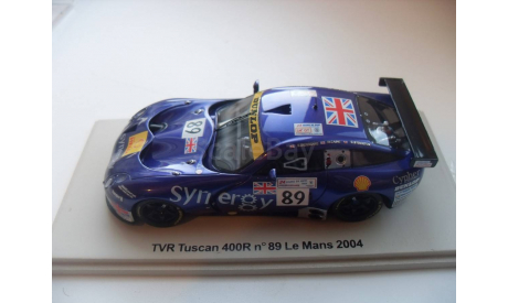 TVR Tuscan 400r #89 LM 2004. Spark 1/43, масштабная модель, scale43