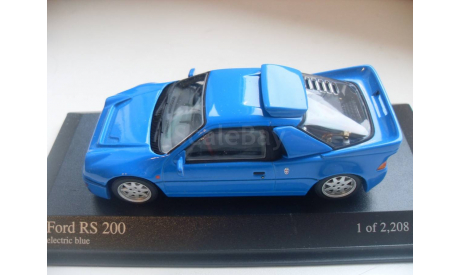 FORD RS 200 -1986. Minichamps 1/43, масштабная модель, scale43