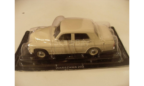 WARSZAWA 203 Автолегенды СССР. DeAgostini  1/43, масштабная модель, scale43