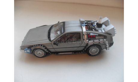 DeLorean DMC. Hot Wheels 1/43. Назад в будущее., масштабная модель, scale43