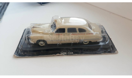 ЗИМ-12А. Автолегенды СССР. DeAgostini 1/43, масштабная модель, scale0