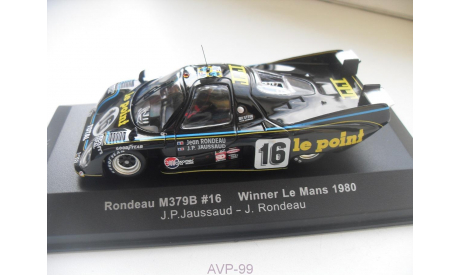 RONDEAU M379B #16 Winner Le Mans 1980. IXO 1/43, масштабная модель, 1:43, IXO Le-Mans (серии LM, LMM, LMC, GTM)