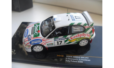 TOYOTA COROLA WRC #17 Rally Finland 2000. IXO 1/43, масштабная модель, 1:43, IXO Rally (серии RAC, RAM)