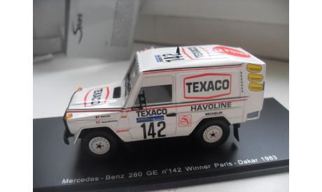 MERCEDES-BENZ 20 GE PARIS-DAKAR 1983.SPARK 1/43, масштабная модель, 1:43