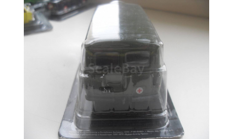 УАЗ-450А Автомобиль на службе. DeAGOSTINI 1/43, масштабная модель, scale43