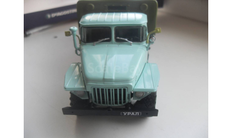 УРАЛ-375Д Автолегенды СССР. (ГРУЗОВИКИ). DeAGOSTINI 1/43, масштабная модель, scale43