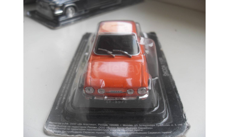 SKODA 110R. Автолегенды СССР. DeAgostini 1/43, масштабная модель, Škoda, 1:43