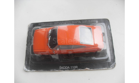 SKODA 110R. Автолегенды СССР. DeAgostini 1/43, масштабная модель, Škoda, 1:43