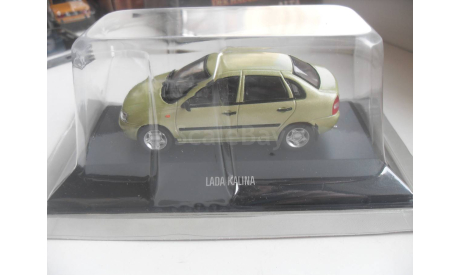 LADA Kalina Седан. DeAgostini 1/43, масштабная модель, scale43, ВАЗ