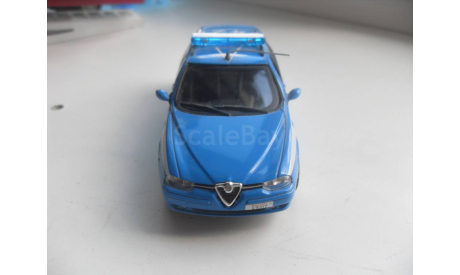 Alfa Romeo 156 - 1999.Polizia. DeAGOSTINI 1/43, масштабная модель, scale43